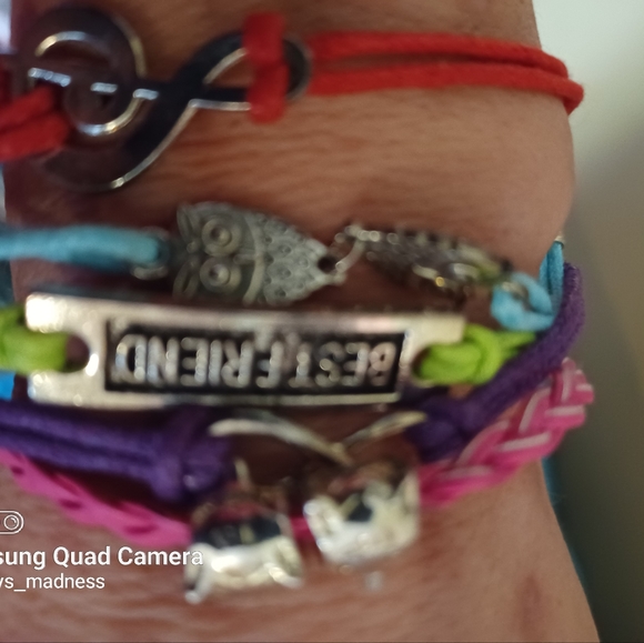 Artisan crafted leather tiered bracelet your choice ๐ ๐ ๐ก bracelets - Picture 8 of 13